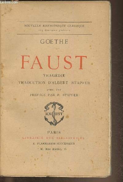 Faust- Tragédie