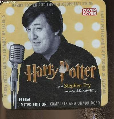 Coffret de cassettes audios Harry Potter - And the Philosopher's Stone- And the Chamber of Secrets- And the prisoner of Askaban
