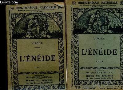 L'Enéide. Tomes I et II (Collection "Bibliothèque Nationale")