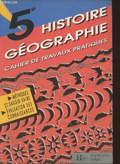 Historie géographie 5e- Cahier de travaux pratiques- SPECIMEN