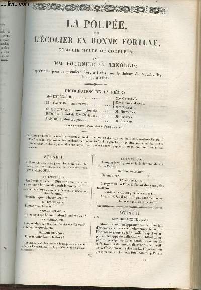 La poupée ou l'écolier en bonne fortune- comédie mêlée de …