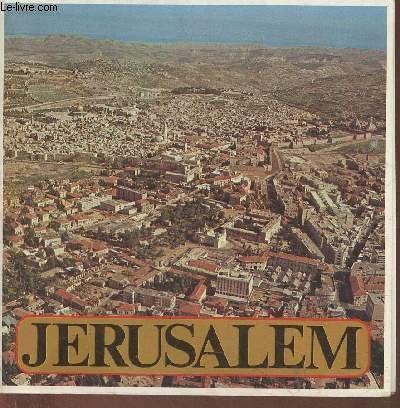 Dépliant publicitaire de voyage- Jérusalem