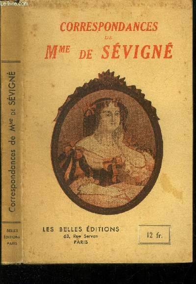 Correspondances de Mme De S�vign�.