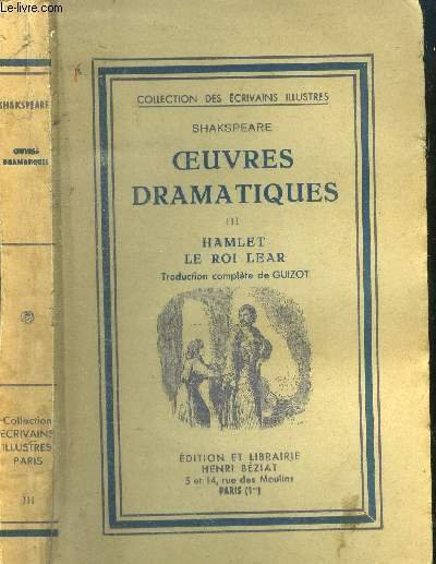 Oeuvres dramatiques. Tome III. 1 volume.