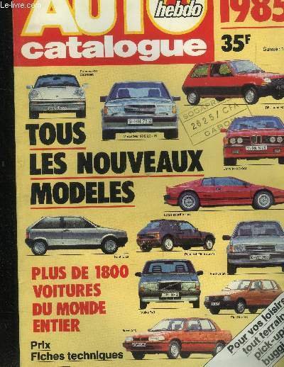Auto catalogue hebdo.