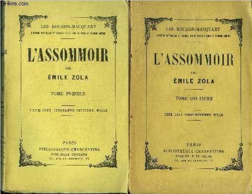 L'assommoir - en 2 volumes - Tomes I et II …