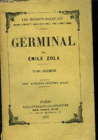 Germinal en deux volumes
