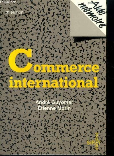 Commerce International (Collection : "Aide M�moire")