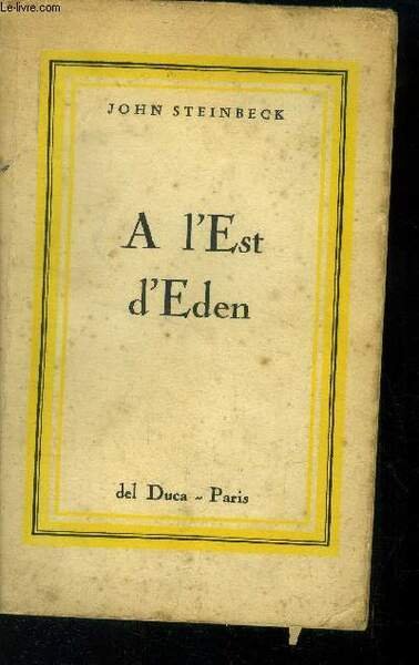 A l'Est d'Eden