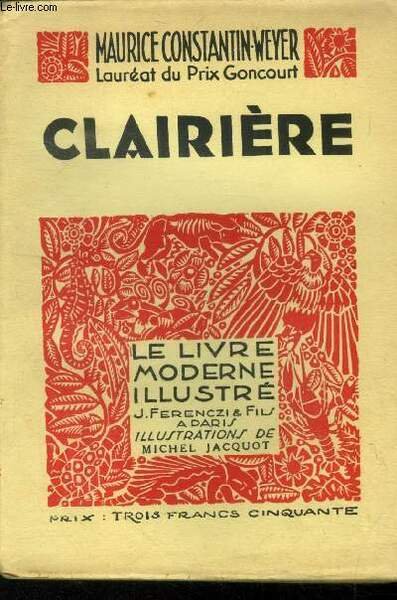 Clairiï¿½re,Nï¿½ 188 Le livre Moderne Illustrï¿½.