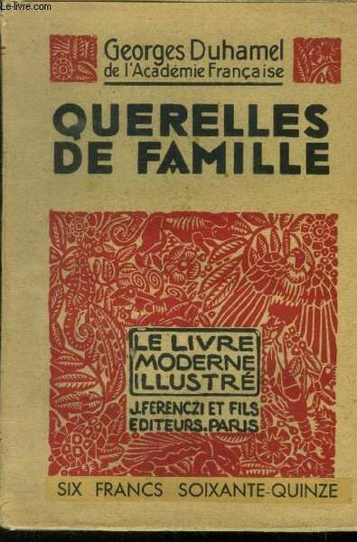 Querelles de famille,Nï¿½ 254 Le livre Moderne Illustrï¿½.