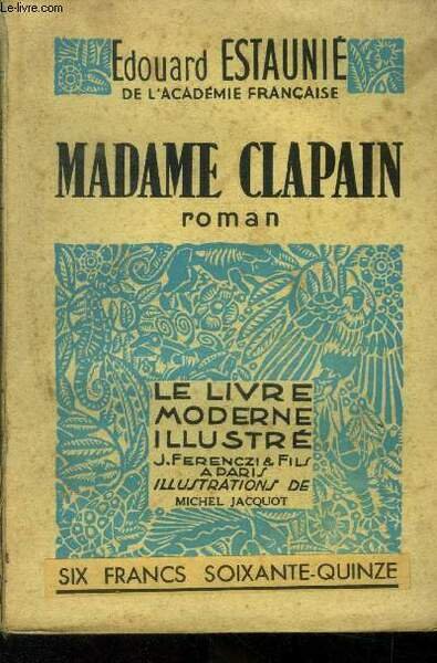 Madame Clapain, Le livre moderne illustrï¿½ Nï¿½343