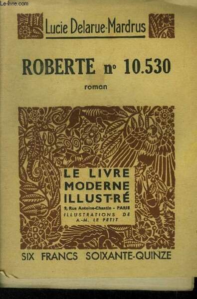 Roberte n° 10 530, le livre moderne illustré n° 365