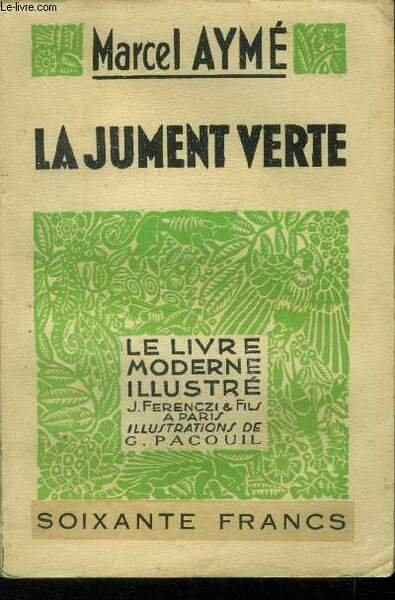 La jument verte, le livre moderne illustrï¿½