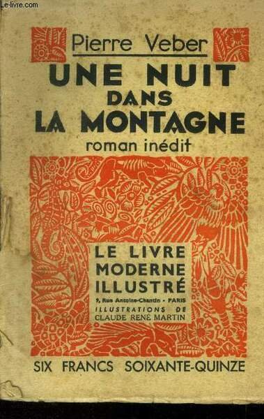 Une Nuit dans la montagne,Le Livre moderne IIlustré N°292