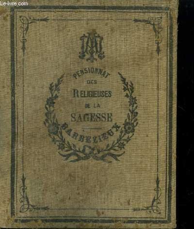 Cahier de devoirs écrits à la plume de 1881