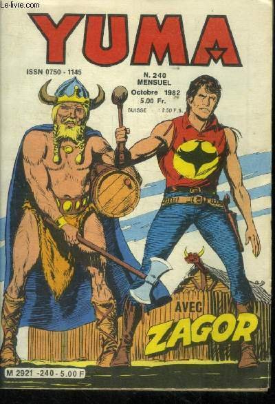 Yuma n°240, oct. 1982 : Zagor