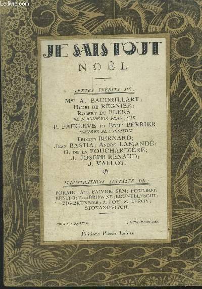 Je sais tout N°180, 15 décembre 1920-Ou en est la science, quel avenir nous réserve t-elle ?-Le nouveau Faust- Le philanthrope et l'auvergnat-.