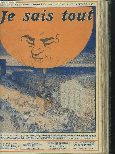 Je sais tout n°24; 15 janvier 1907 : La tragique …
