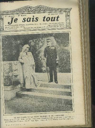 Je sais tout n°24; 15 janvier 1907 : La tragique …