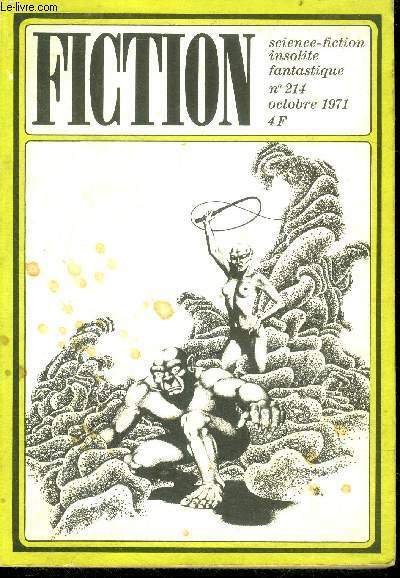 Fiction N°214 - octobre 1971 - la nuit des longs … | Immagine principale