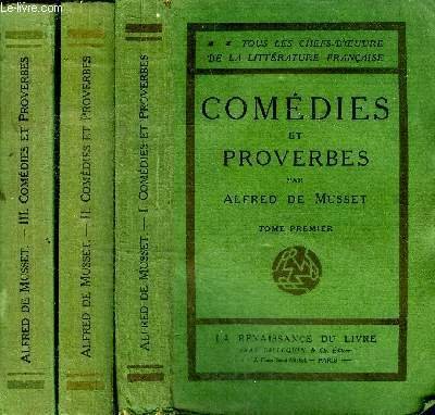 Comédies et proverbes 3 tomes Collection Tous les chefs d'oeuvre …