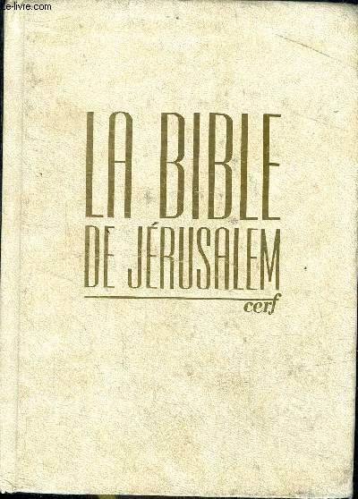 La bible de Jérusalem Nouvelle édition revue et corrigée | Immagine principale