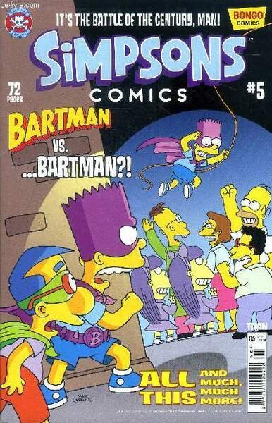 Simpsons comics N°5 Bartman vs. Bartman ?!