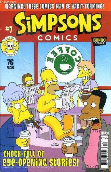 Simpsons comics N°7 Chock-full of eye-opening stories !