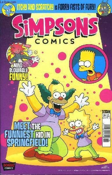 Simpsons comics N° 36 Meet the funniest kid in Springfield