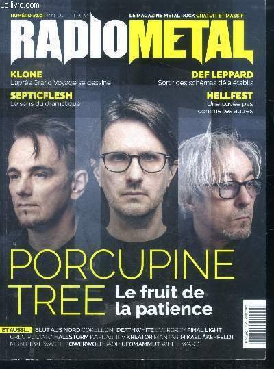 Radio metal N°10 mai juillet 2022- magazine metal rock- porcupine …