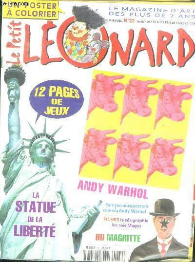Le petit leonard N°22 janvier 1999- le magazine d'art des …
