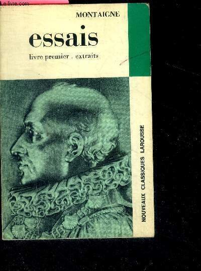 Essais - livre premier, extraits