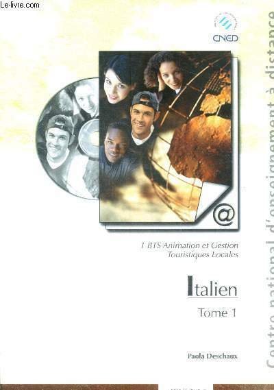 Bts animation et gestion touristiques locales - Italien tome 1