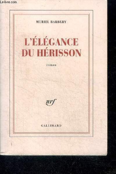 L'elegance du herisson - roman