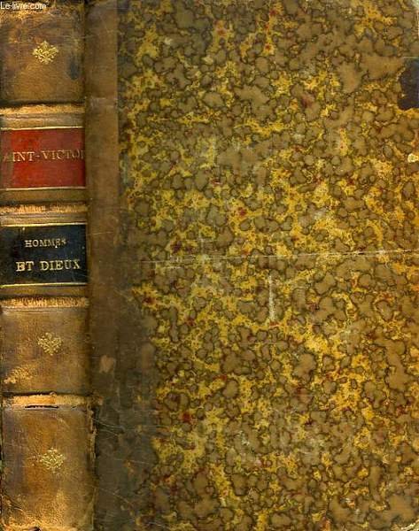 HOMMES ET DIEUX, ETUDES D'HISTOIRE ET DE LITTERATURE