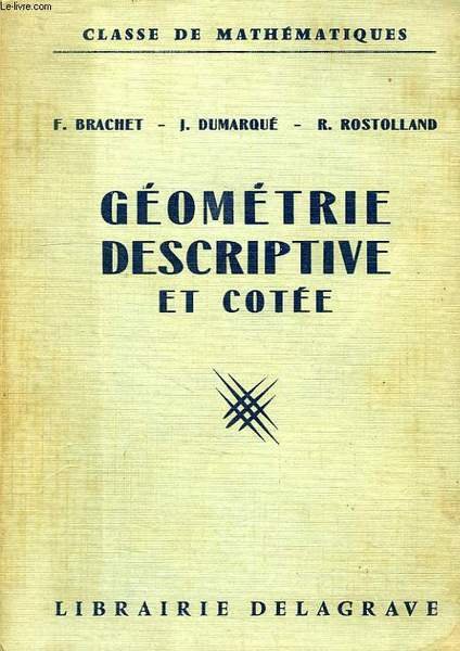 GEOMETRIE DESCRIPTIVE, CLASSE DE MATHEMATIQUES