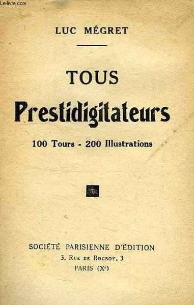 TOUS PRESTIDIGITATEURS