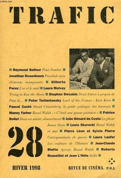 TRAFIC N° 28, HIVER 1998