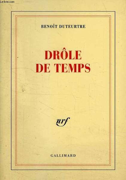DROLE DE TEMPS