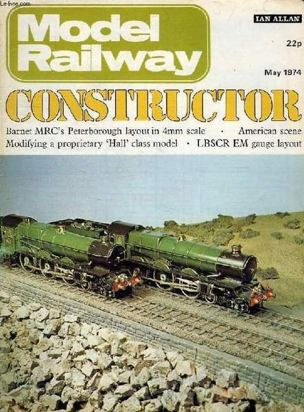 MODEL RAILWAY CONSTRUCTOR, VOL. 44, N° 481, MAY 1974