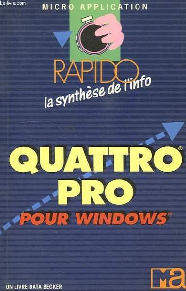 QUATTRO PRO POUR WINDOWS