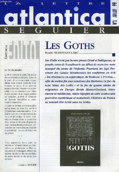 LA LETTRE ATLANTICA SEGUIER, N° 2, JUILLET 1999