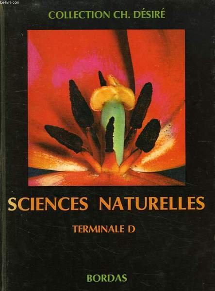 SCIENCES NATURELLES, TERMIANLE D