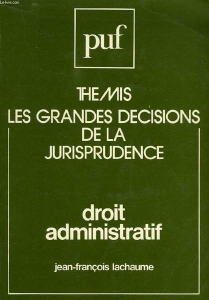 DROIT ADMINISTRATIF