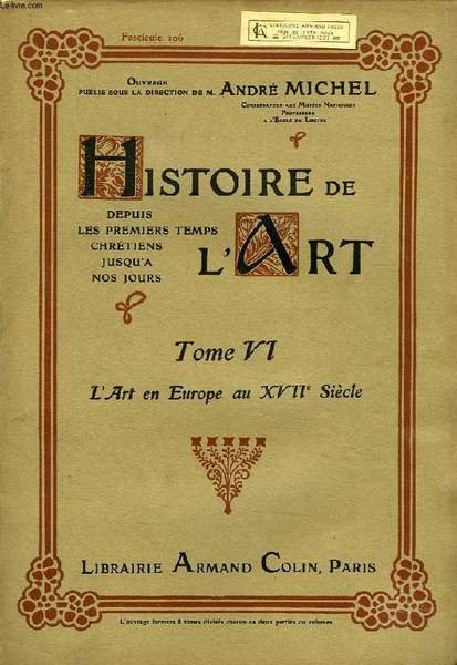 HISTOIRE DE L'ART, DEPUIS LES PREMIERS TEMPS CHRETIENS JUSQU'A NOS …