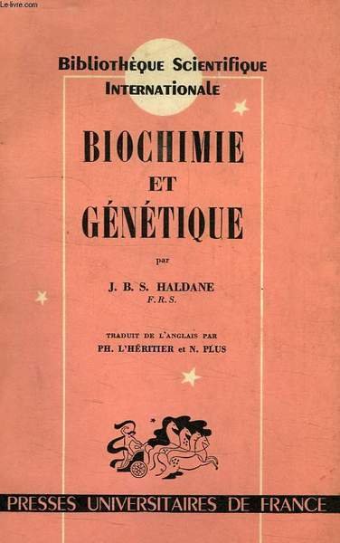 BIOCHIMIE ET GENETIQUE