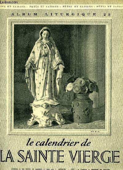 ALBUMS LITURGIQUES, N° 25, MAI 1954, LE CALENDRIER DE LA …