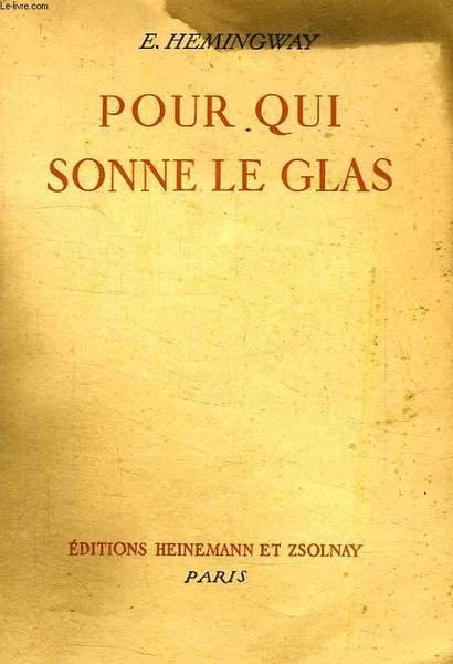 POUR QUI SONNE LE GLAS