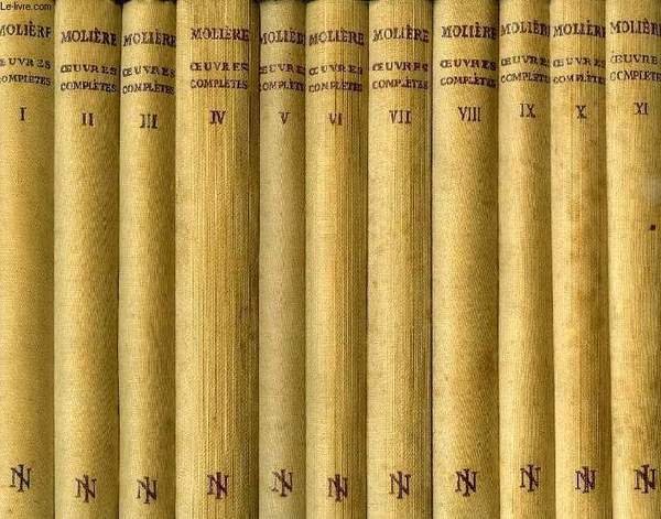 OEUVRES COMPLETES, XI TOMES